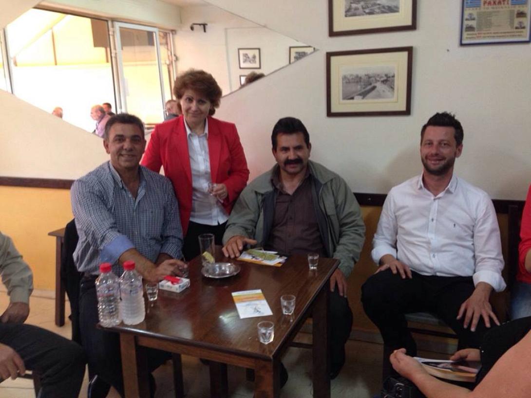 Επίσκεψη Ζαχαρία Κεφαλογιάννη και υποψηφίων Περιφερειακών Συμβούλων σε περιοχές του Ηρακλείου