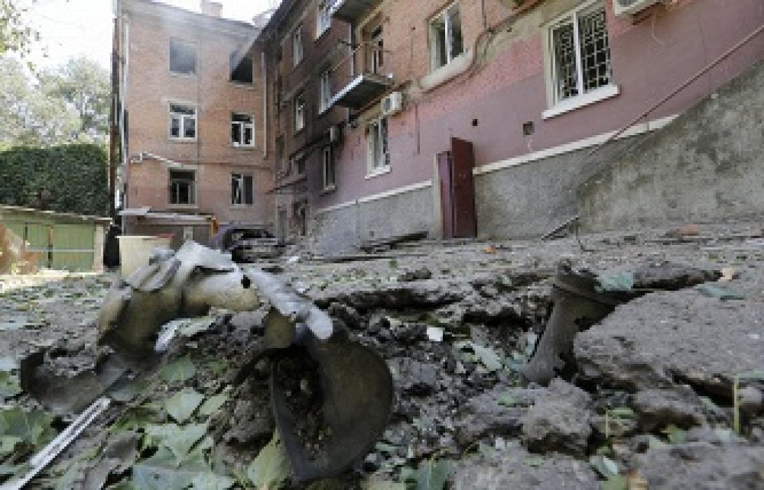 Χτυπήθηκε νοσοκομείο στο κέντρο του Ντονέτσκ