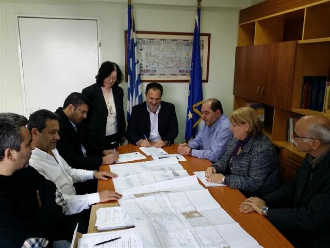 Υπεγράφη η σύμβαση για τον Βρεφονηπιακό Σταθμό της Αγίας Αικατερίνης