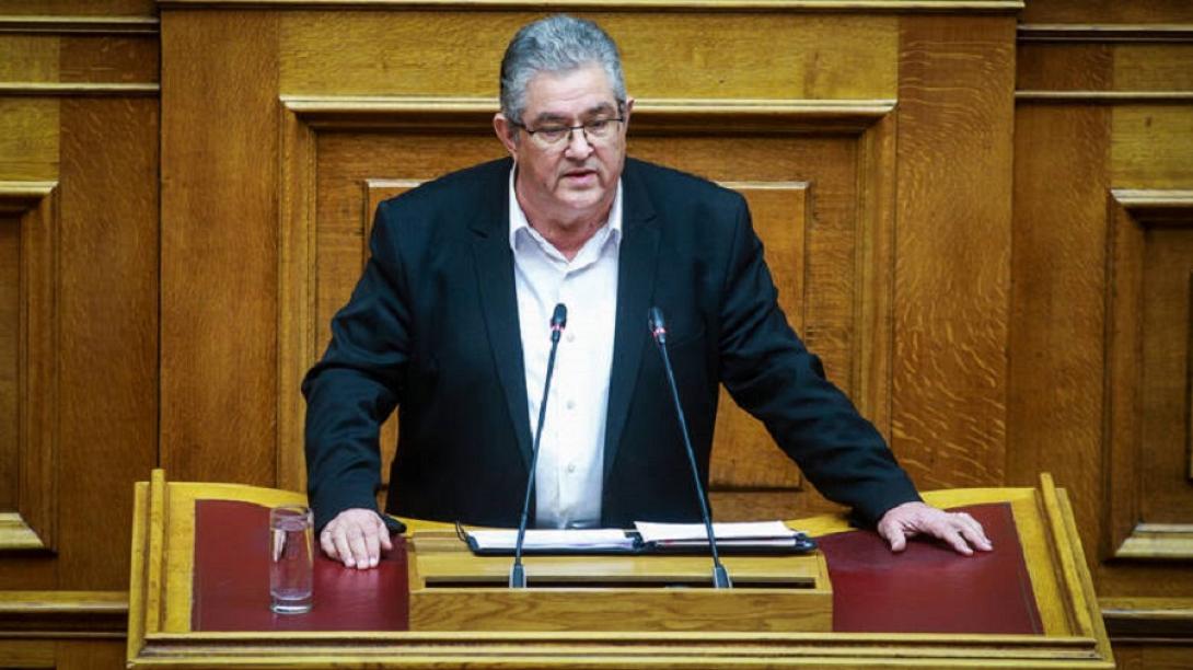 Ο Δημήτρης Κουτσούμπας