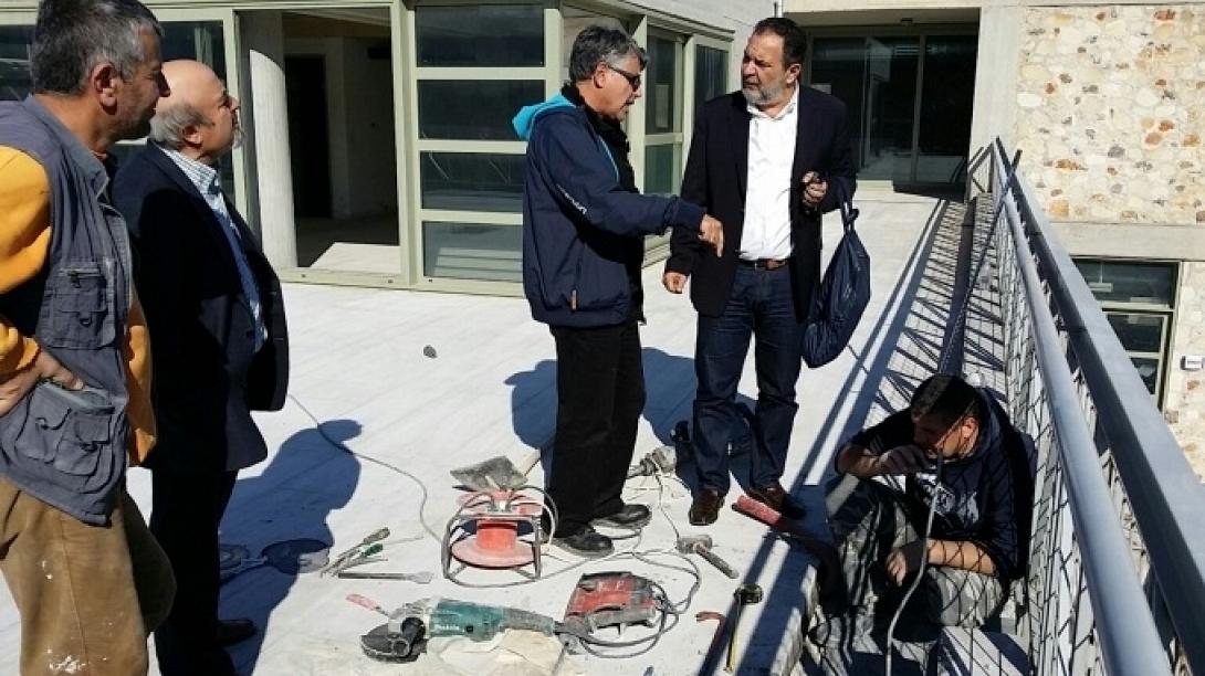 Αύριο φθάνει στο Ηράκλειο το μεταλλικό στέγαστρο που θα τοποθετηθεί στο ΠΣΚΗ