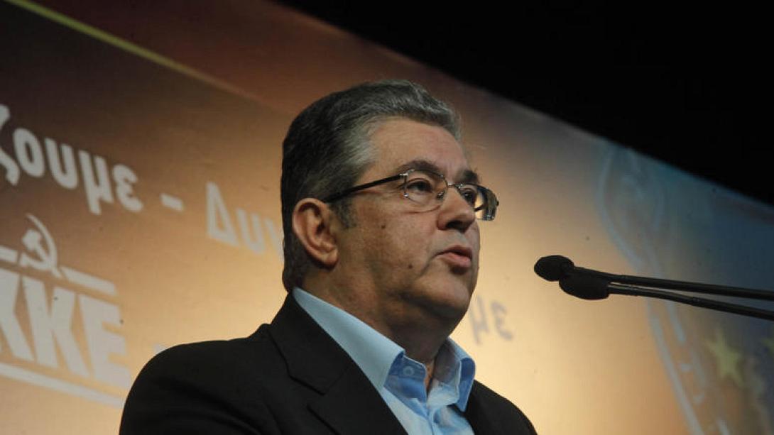 Κουτσούμπας: "Το ΚΚΕ δεν είναι κερασάκι στην τούρτα ΣΥΡΙΖΑ"