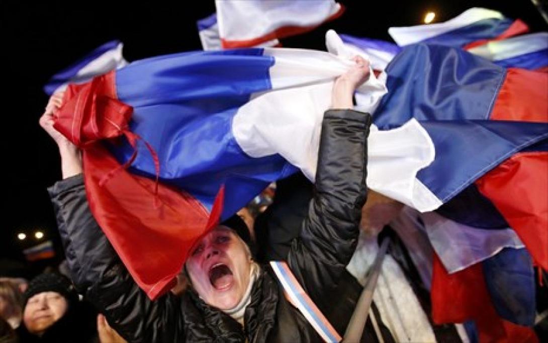 Το 96,6% υπέρ της ένωσης της Κριμαίας με τη Ρωσία