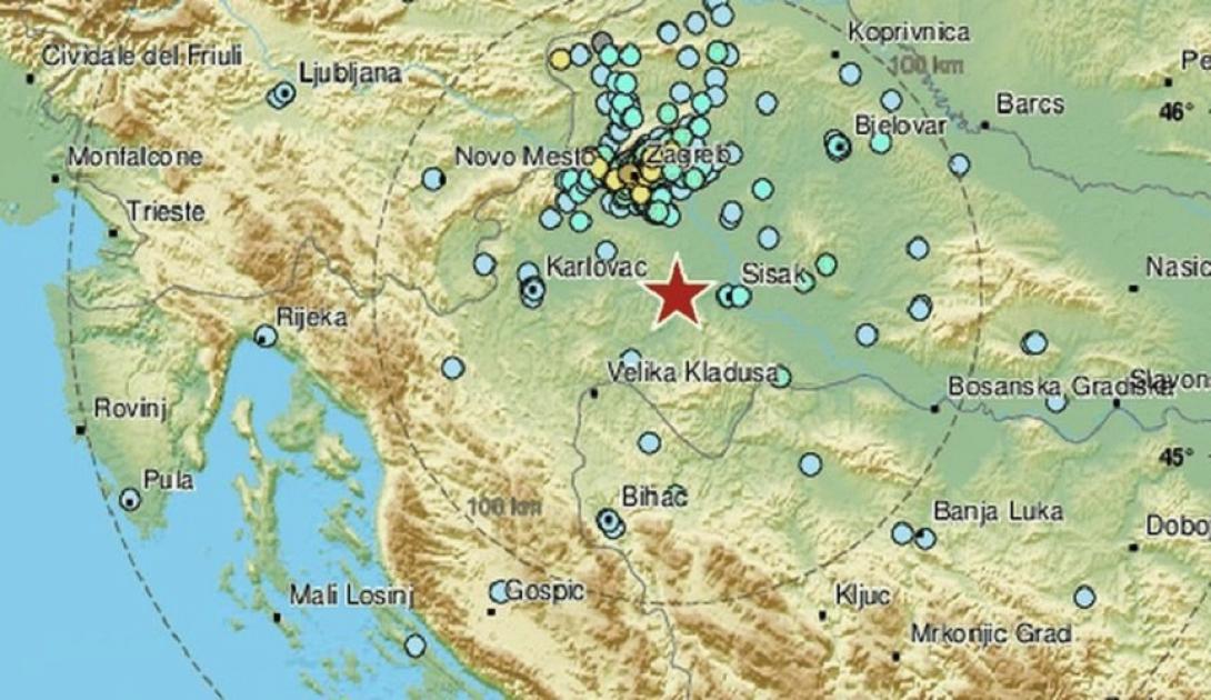 σεισμός κροατία
