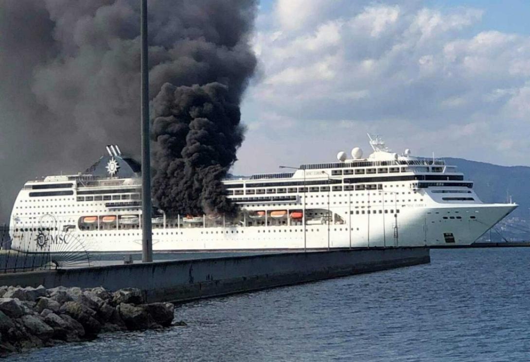 Η φωτιά στο κρουαζιερόπλοιο
