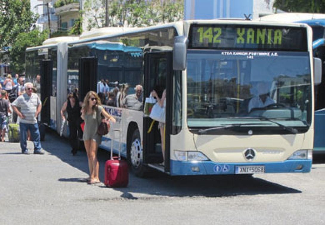 &quot;Εξυπνες&quot; στάσεις λεωφορείων στα ΚΤΕΛ Χανίων