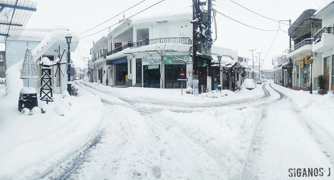 χιόνια οροπέδιο