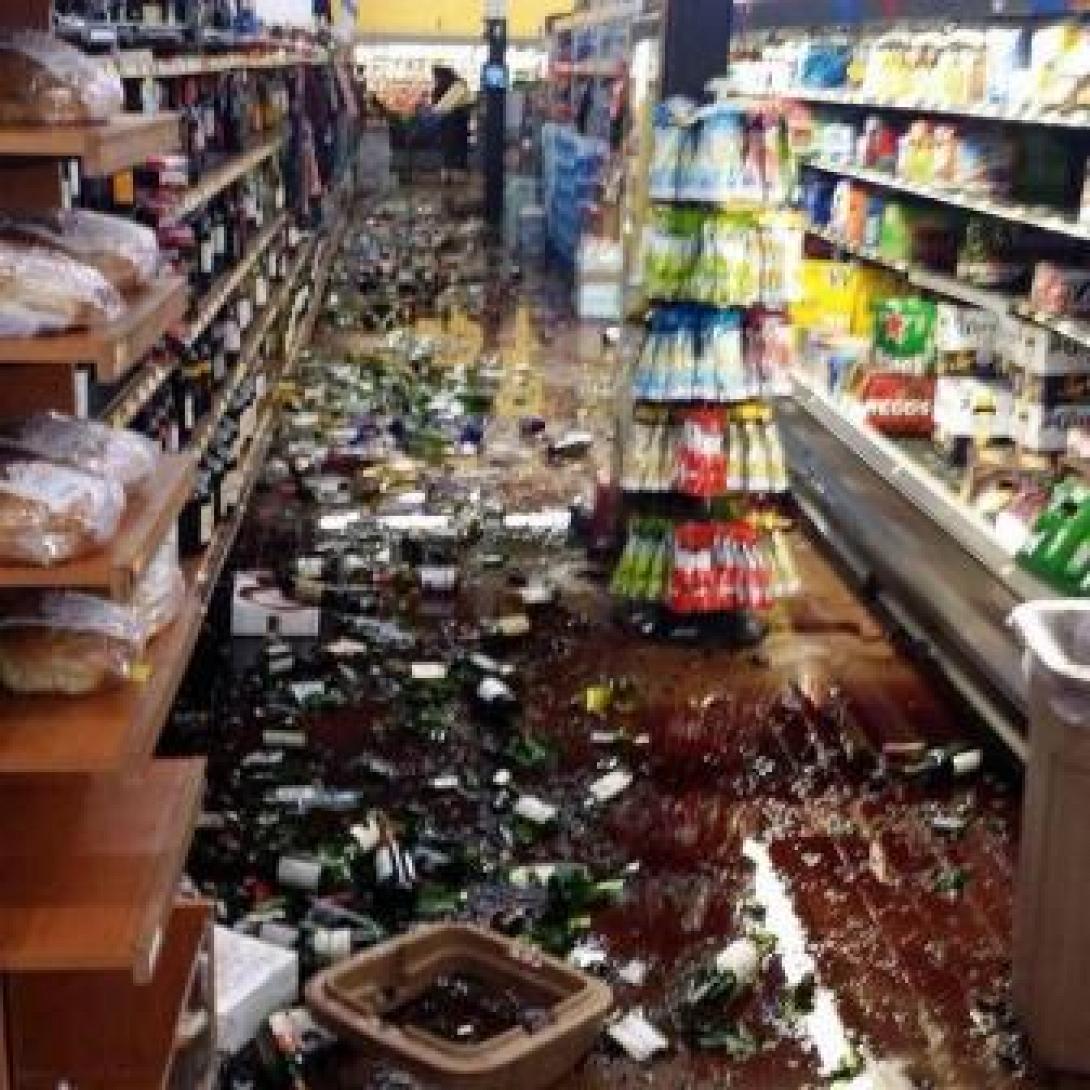 Εικόνες από το σεισμό στην Καλιφόρνια - Πολλοί οι τραυματίες