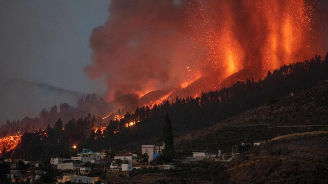 έκρηξη ηφαιστείου λα παλμα