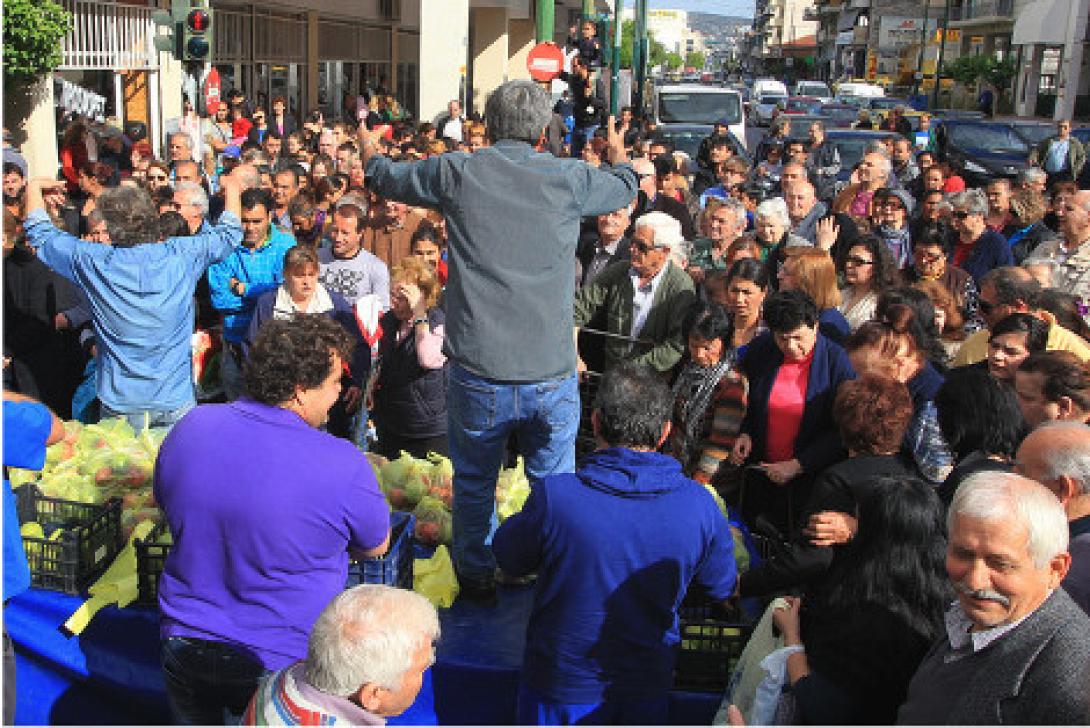 Χωρίζονται οι παραγωγοί από τους πωλητές στις λαϊκές αγορές