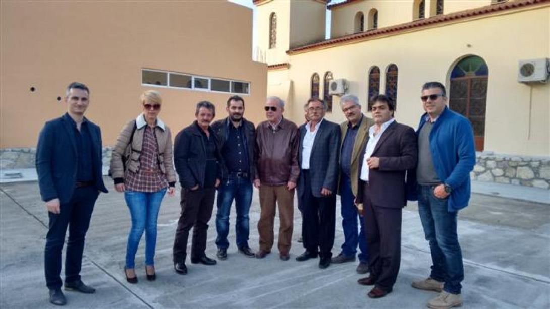 Β. Λαμπρινός: "Είμαστε κοντά στους κατοίκους της υπαίθρου" 