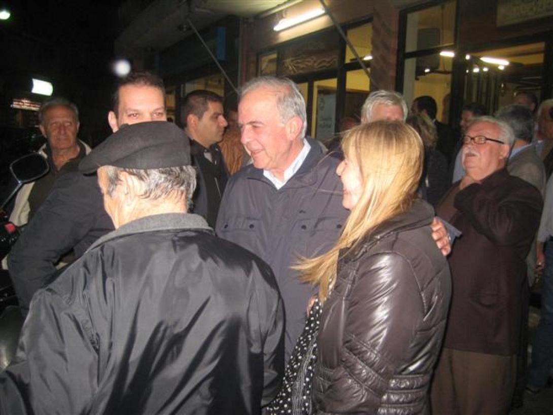 Στα Καμίνια και το Ατσαλένιο ο Βασίλης Λαμπρινός