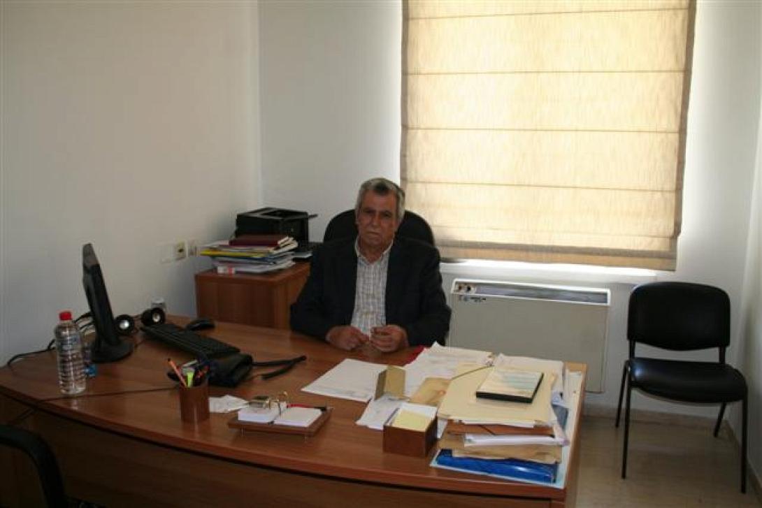 Συνάντηση υποψηφίου δημάρχου Β. Λαμπρινού με τον πρόεδρο του ΤΕΙ Κρήτης