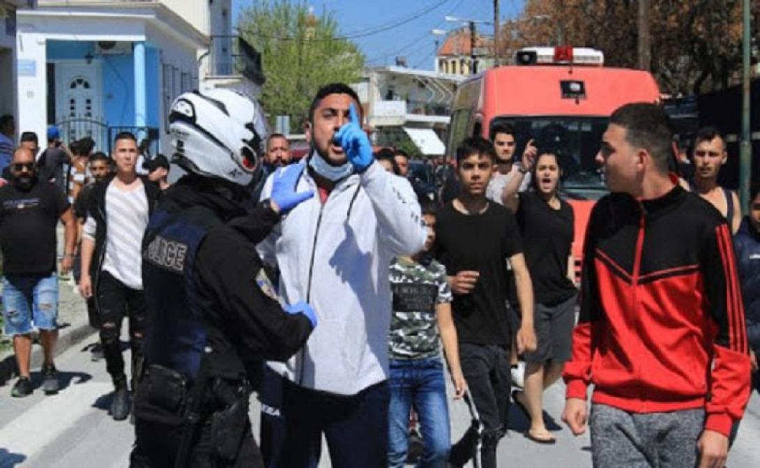 λάρισα ρομά κορωνοϊός