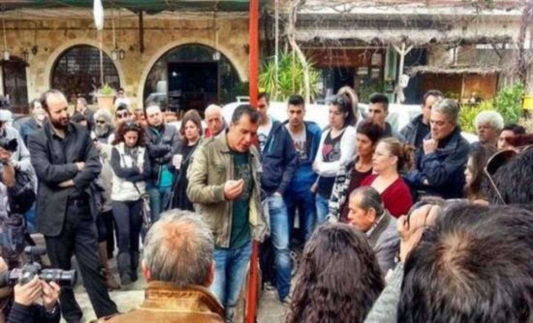 Πρεμιέρα προεκλογική για το &quot;Ποτάμι&quot; από τα Χανιά, γενέτειρα του Στ.Θεοδωράκη