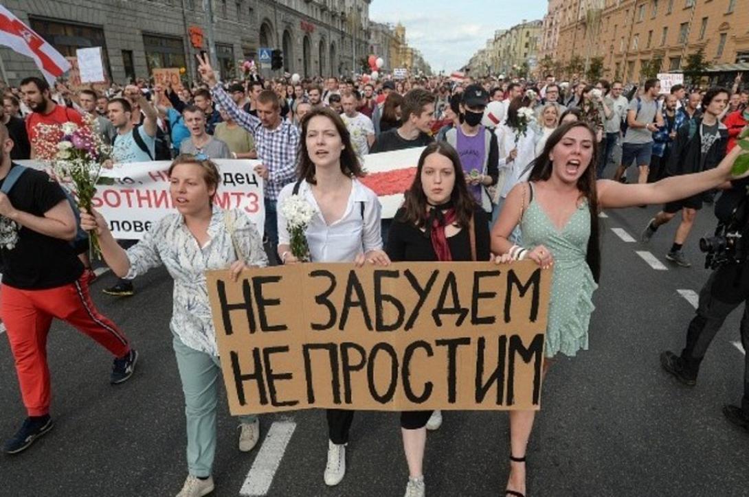 λευκορωσία διαδηλώσεις