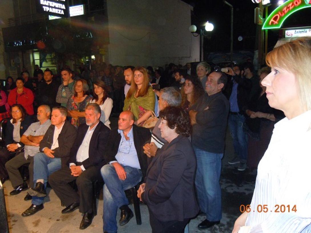 Τα εγκαίνια του εκλογικού κέντρου των &quot;Ελεύθερων Δημοτών Μαλεβιζίου&quot;