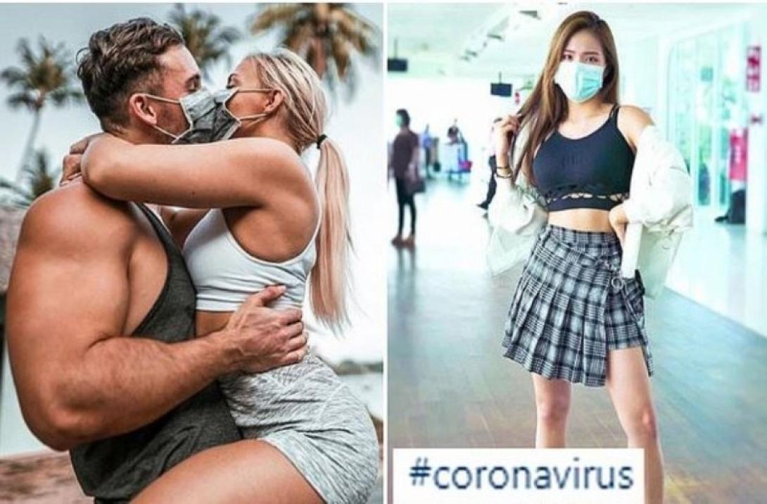 ποζες με μάσκες