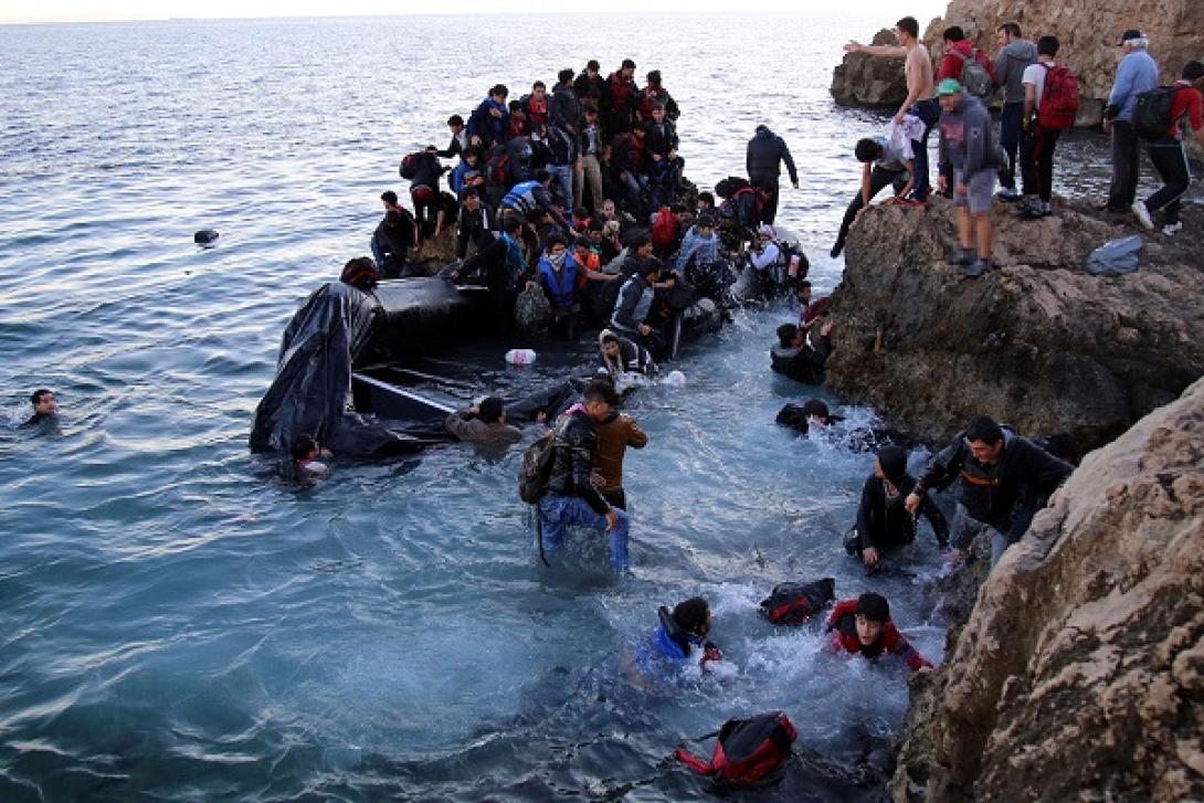 μετανάστες μυτιλήνη