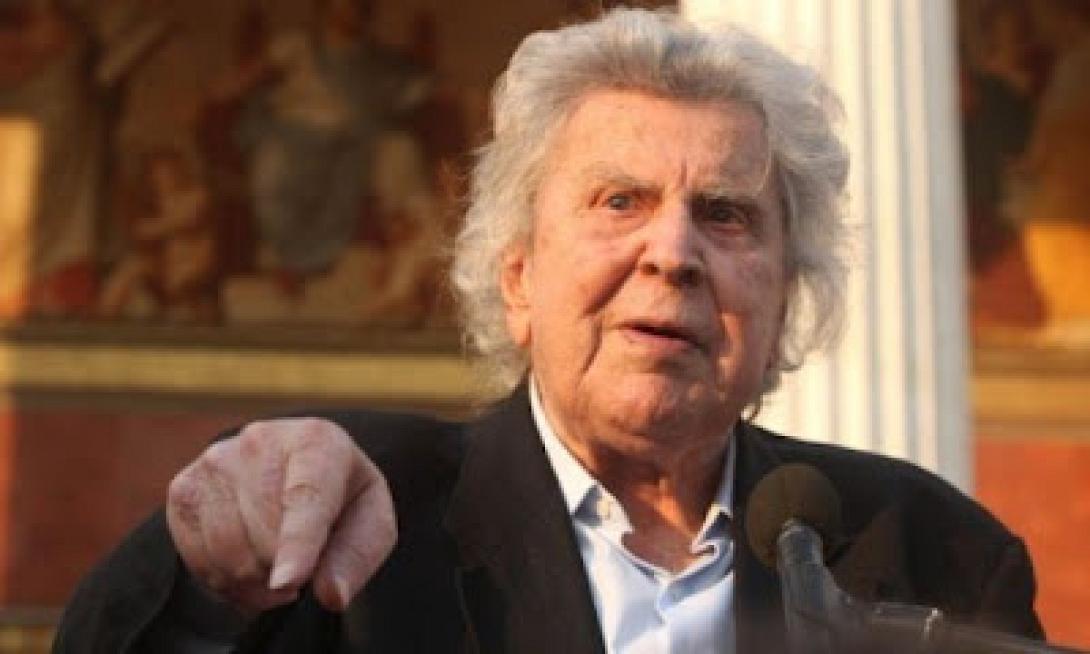 Σκληρό "όχι" του Μίκη Θεοδωράκη στην πρόταση Βενιζέλου για την Προεδρία της Δημοκρατίας