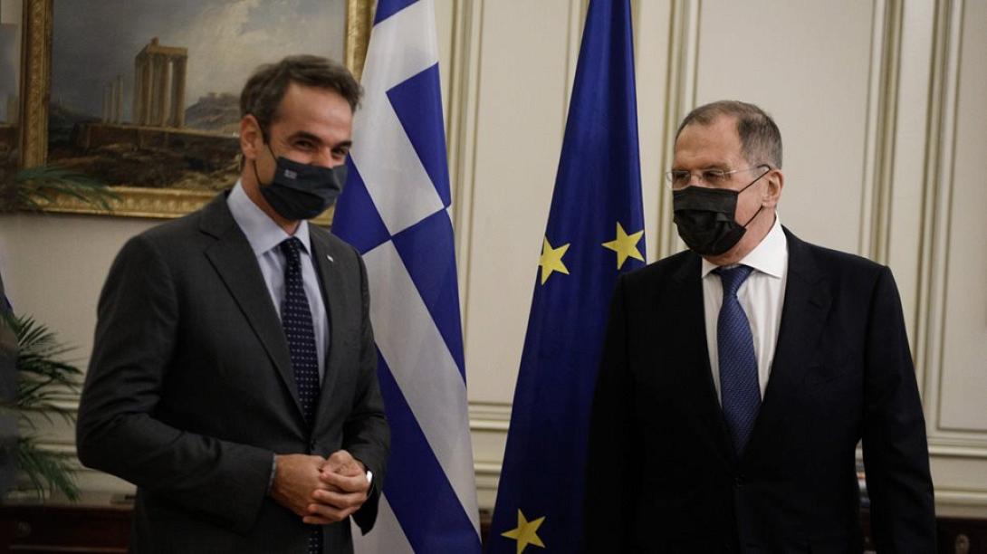 μητσοτάκης λαβρόφ