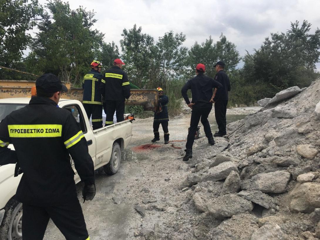 εργατικό ατύχημα Λάρισα