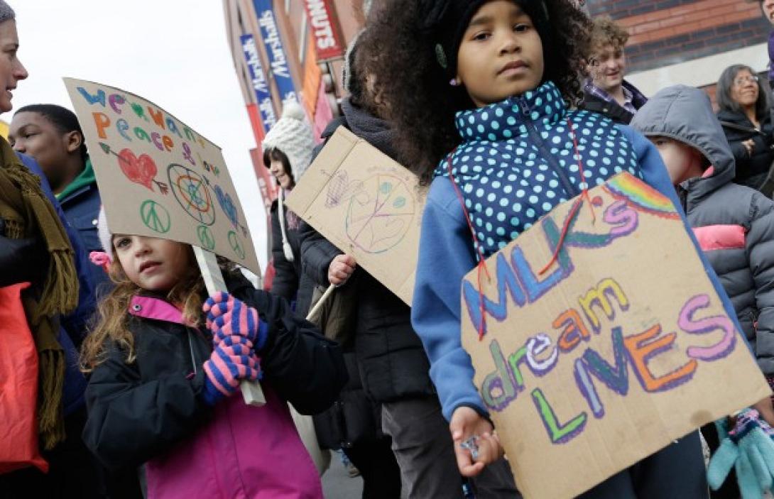 Κατά της ρατσιστικής βίας οι πορείες για τον Μάρτιν Λούθερ Κινγκ
