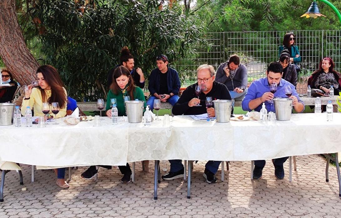 8ος διαγωνισμός κρασιού - Μονή Μαλεβιζίου