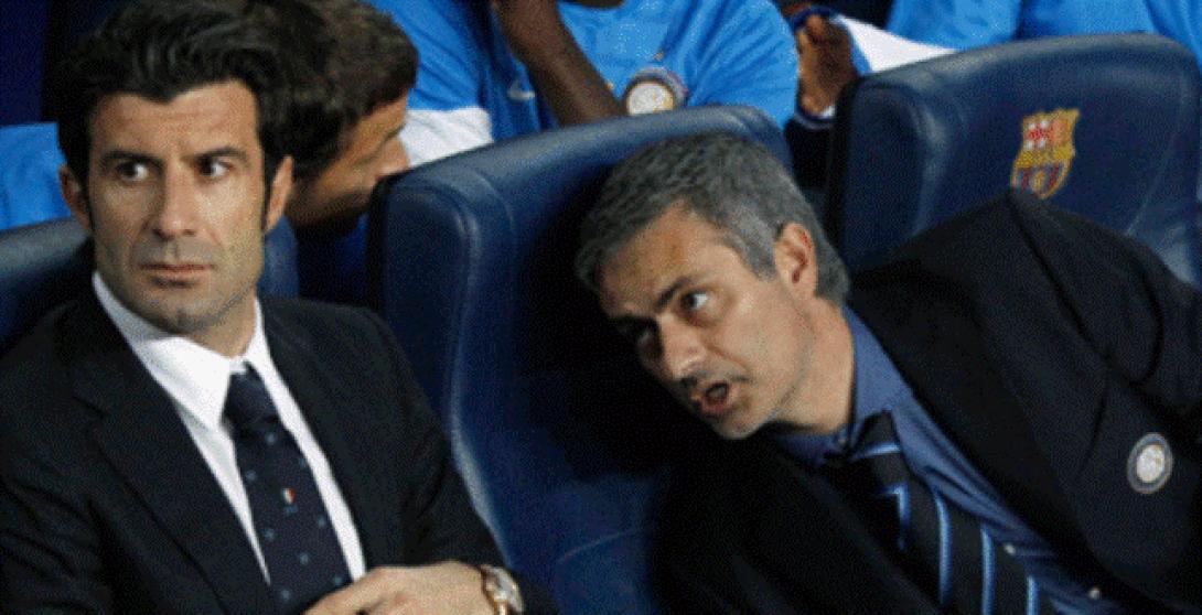 O Μουρίνιο υποστηρίζει Φίγκο για πρόεδρο της FIFA