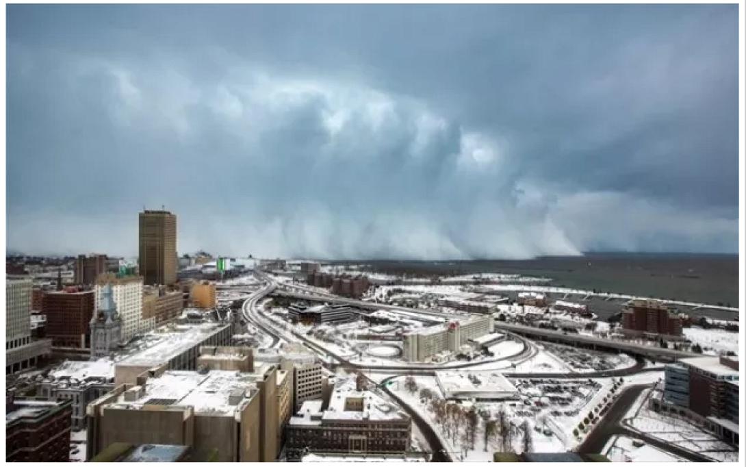 Ένα όμορφο time lapse από το χιόνι που σαρώνει τις ΗΠΑ