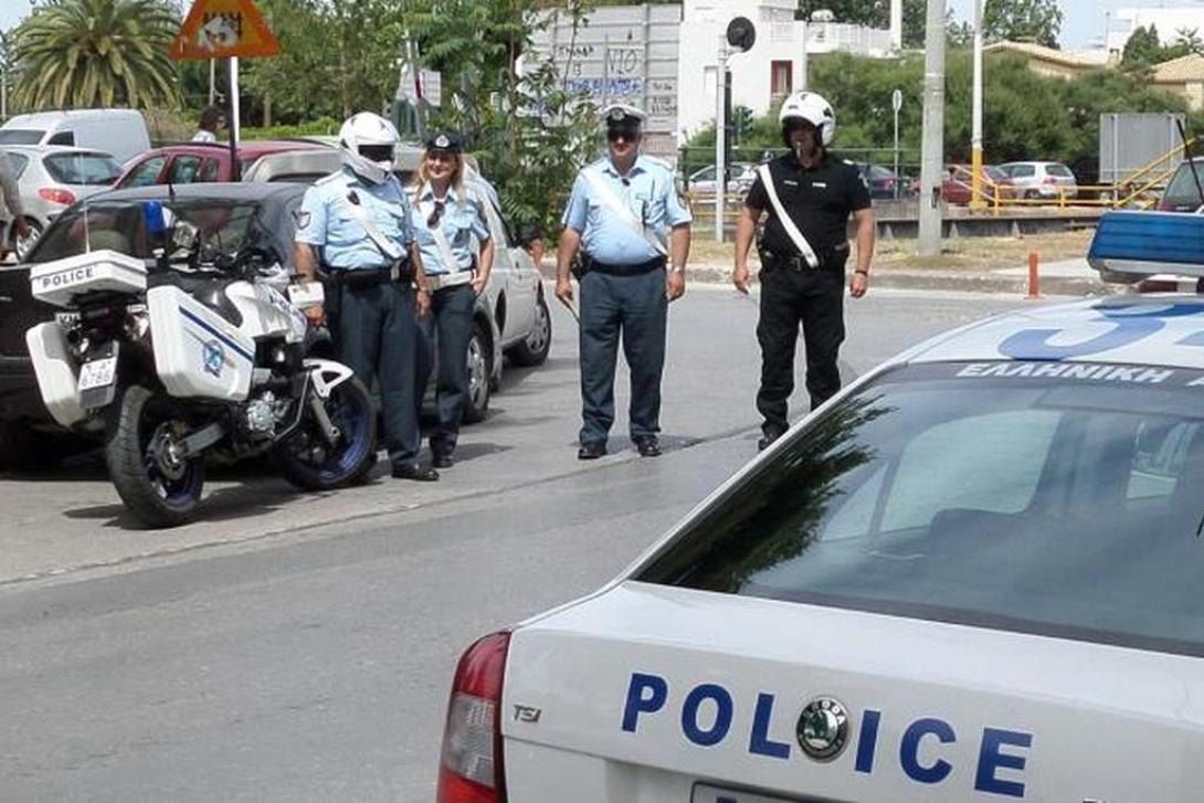 μπλόκο τροχαίας