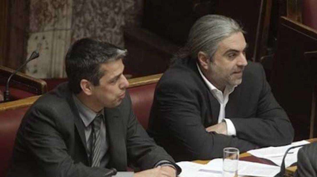 Ενώπιον των ανακριτριών οι βουλευτές Μπούκουρας και Αλεξόπουλος