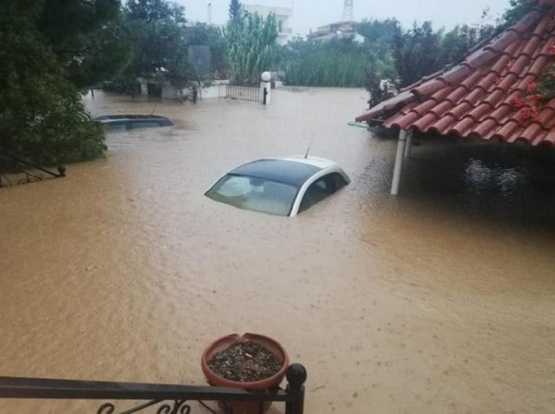 εύβοια πλημμύρες