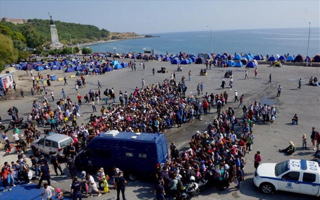 προσφυγες,λιμάνι