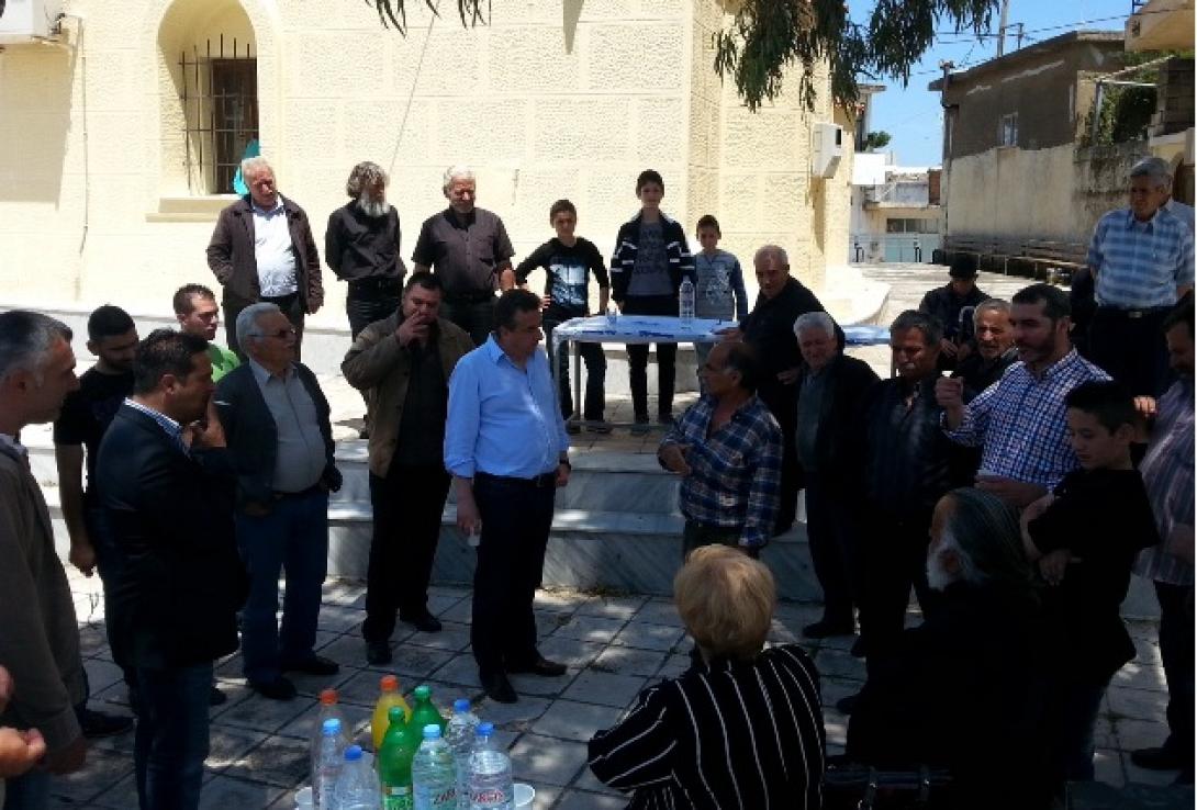 Στο Μυλοπόταμο ο Στ.Αρναουτάκης