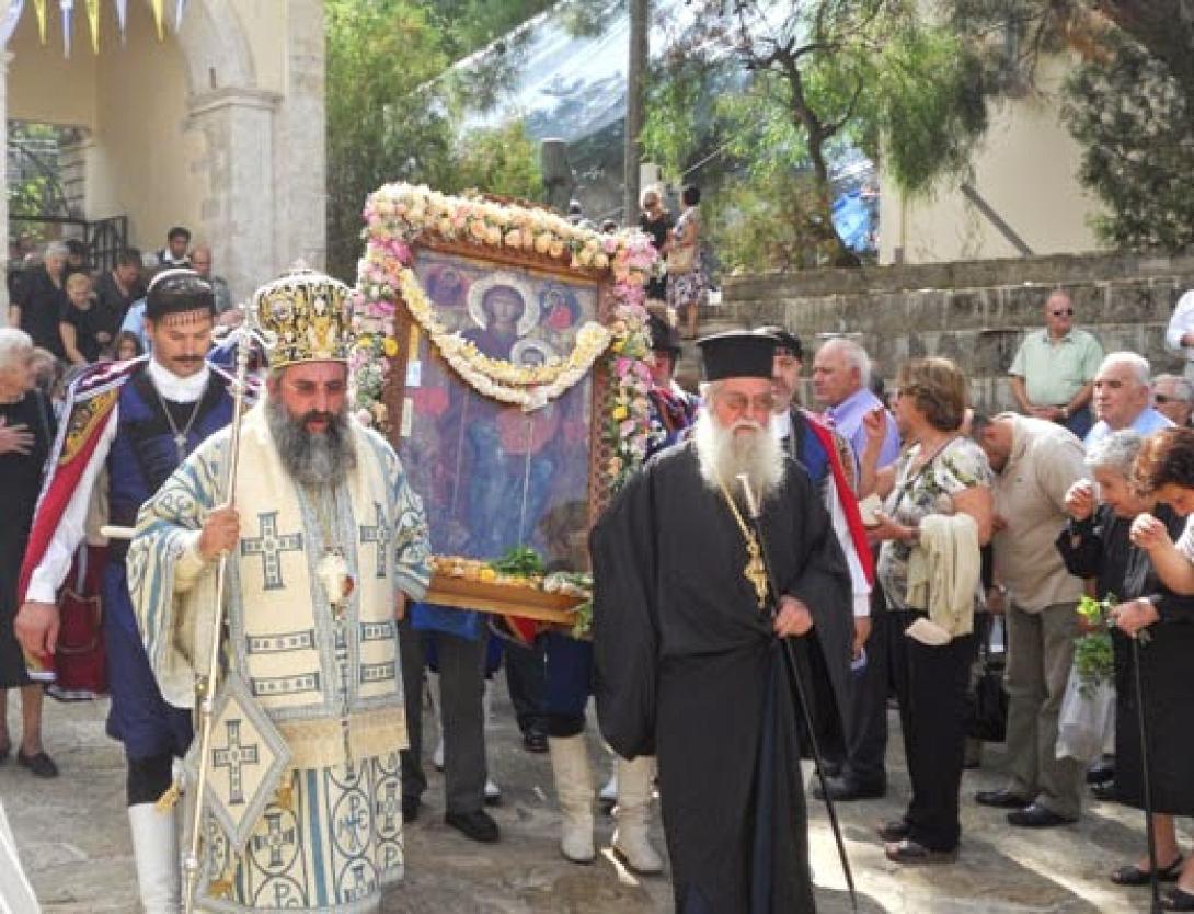 Στο ΠΑΓΝΗ η εικόνα της Παναγίας της Αντιφωνήτριας