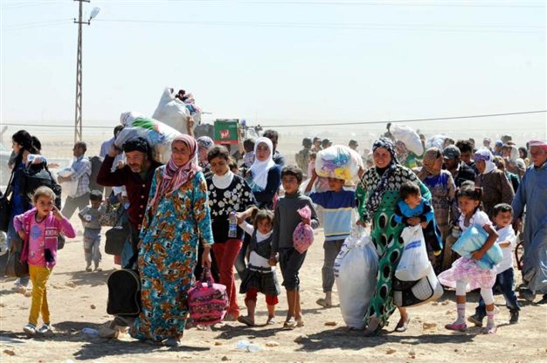 100.000 Κούρδοι της Συρίας πέρασαν στην Τουρκία τις τελευταίες ημέρες