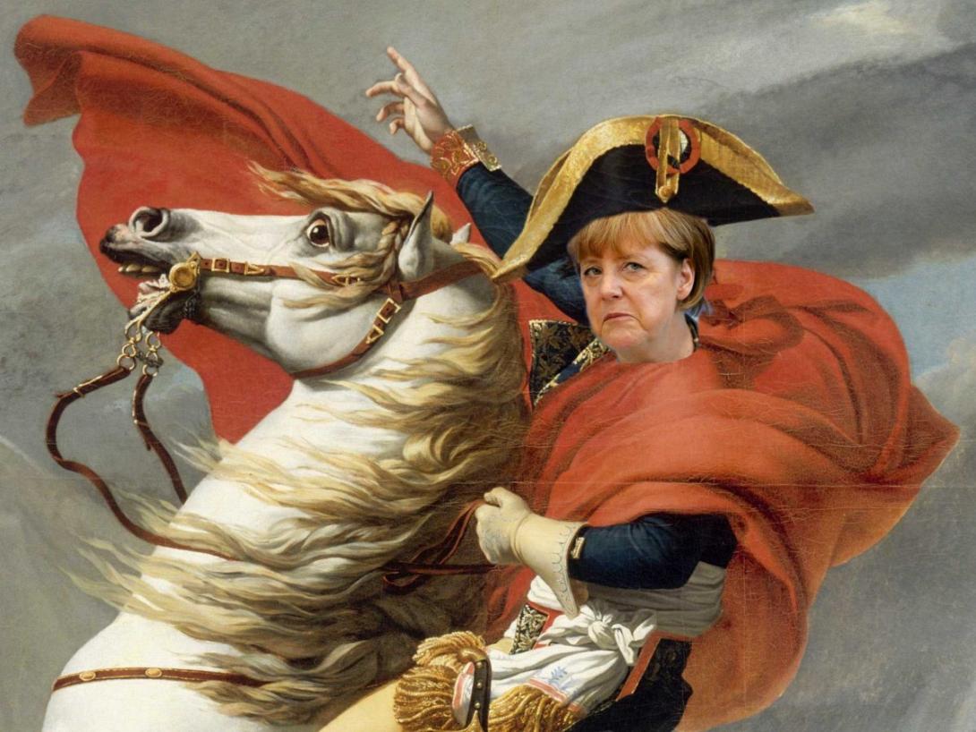 Η Μέρκελ ως ... Ναπολέων και το "μάτιασμα"