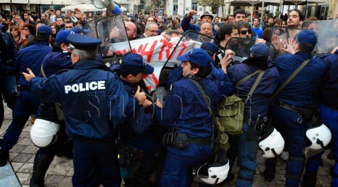 Εν μέσω διαδηλώσεων επίτιμος δημότης Ναυπλίου ο Α. Σαμαράς