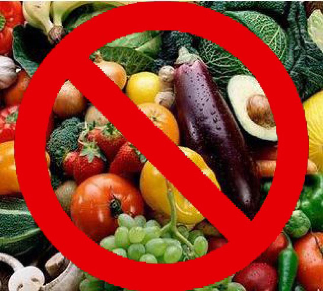 Η Ρωσία επιβάλλει εμπάργκο στις εισαγωγές φρούτων και λαχανικών