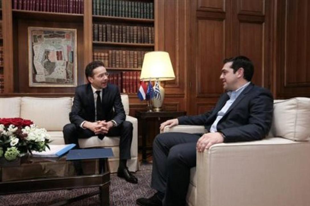 Ολοκληρώθηκε η συνάντηση του Πρωθυπουργού με τον πρόεδρο του Eurogroup