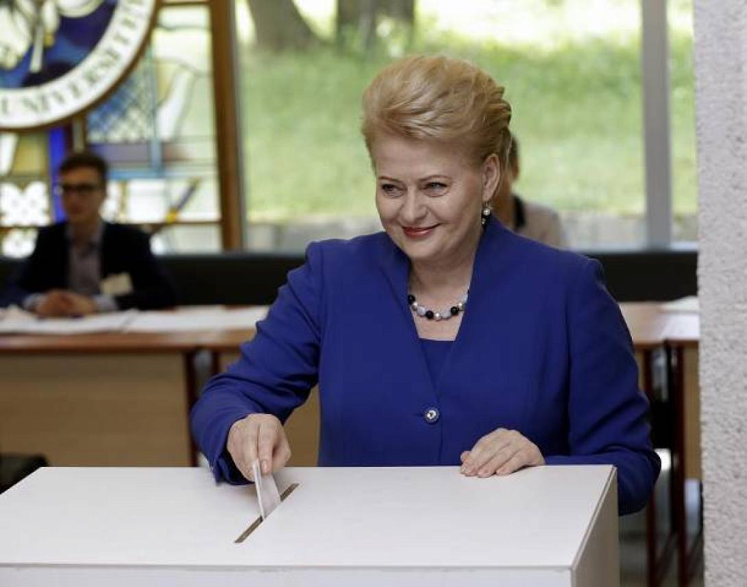 Νίκη της Ντάλια Γκριμπαουσκάιτε δείχνουν τα αποτελέσματα στη Λιθουανία