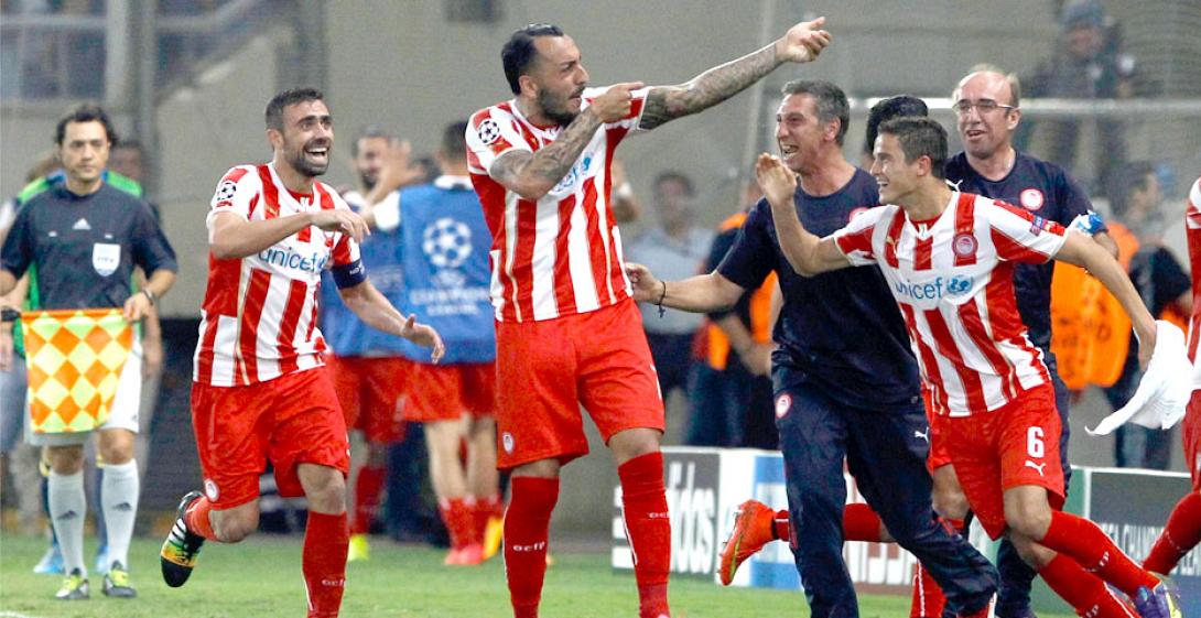 Μοίρασε γκολ ο Ολυμπιακός, 8-0 τον Τύρναβο