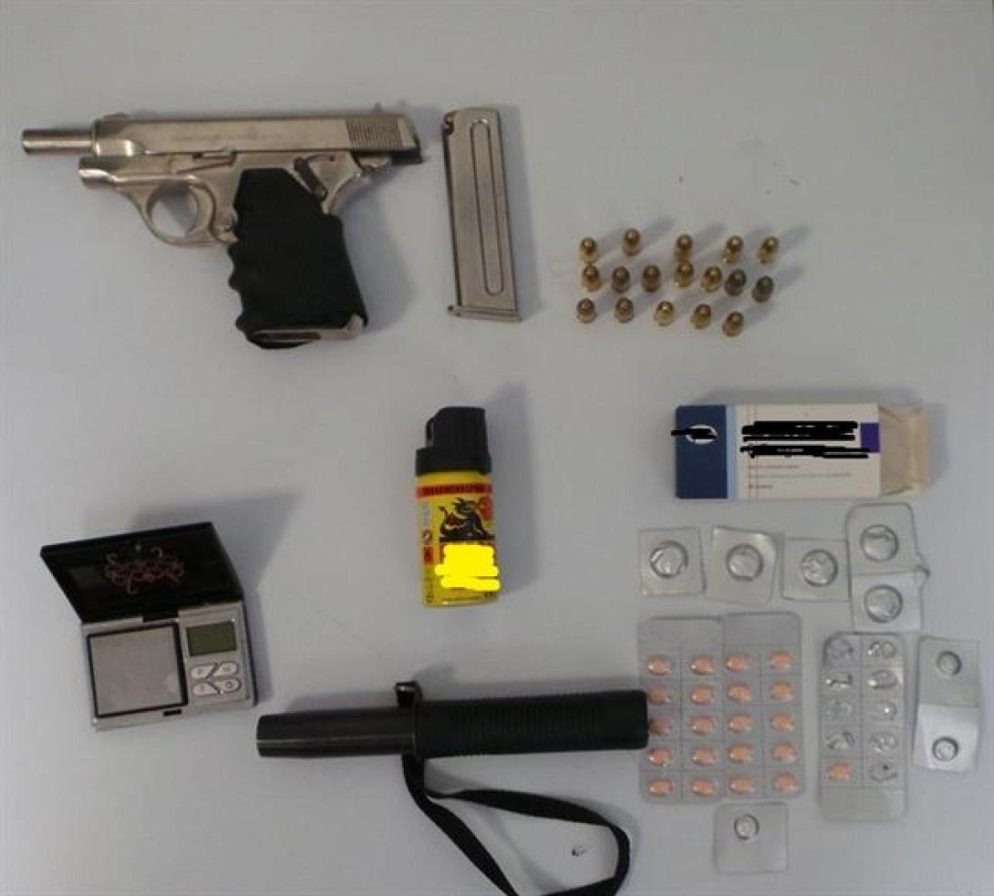 Σύλληψη 30χρονου Ηρακλειώτη για όπλα και ναρκωτικά