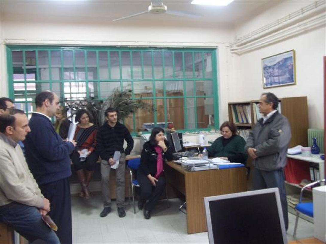 Περιοδεία του υποψήφιου Περιφερειάρχη Σ. Ορφανού στο Ρέθυμνο