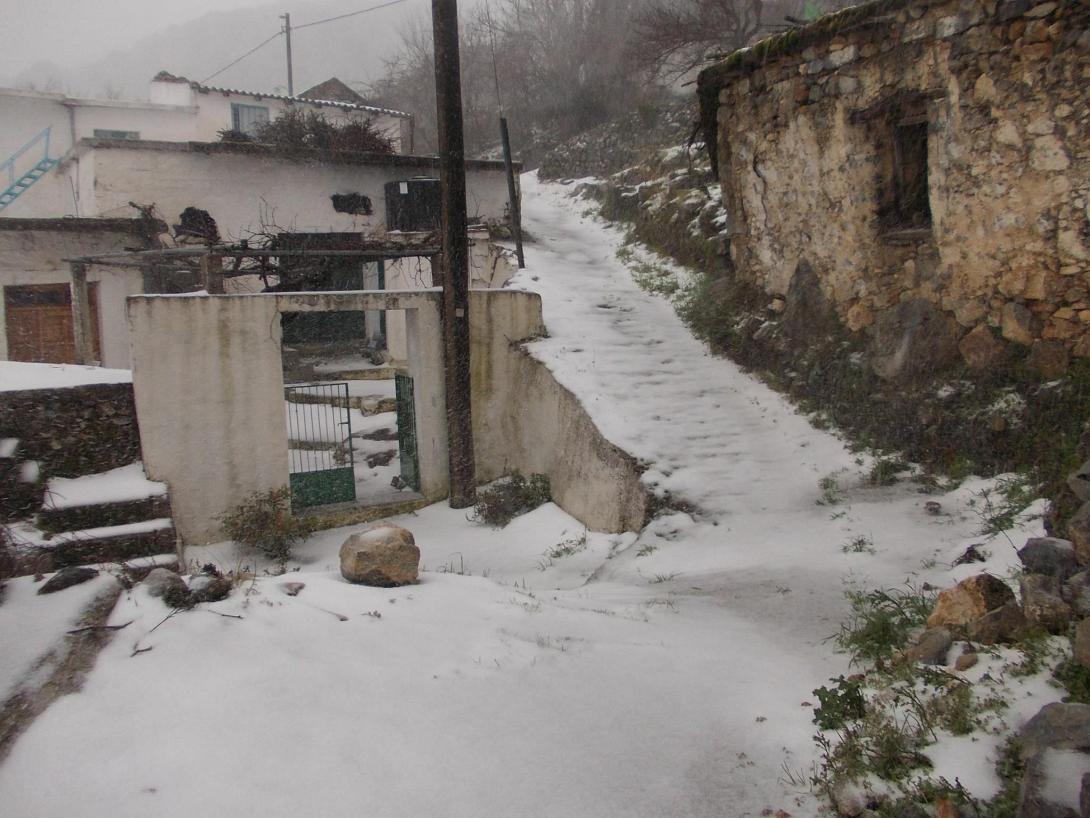 οροπέδιο χιόνια
