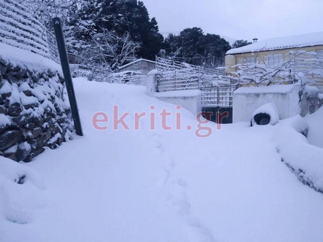 Ονειρικό στο σκηνικό στο Οροπέδιο Λασιθίου