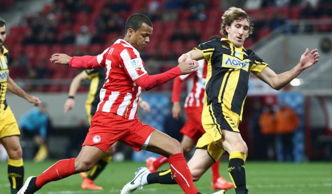 Ο Ολυμπιακός νίκησε  3-0 τον μαχητικό Εργοτέλη