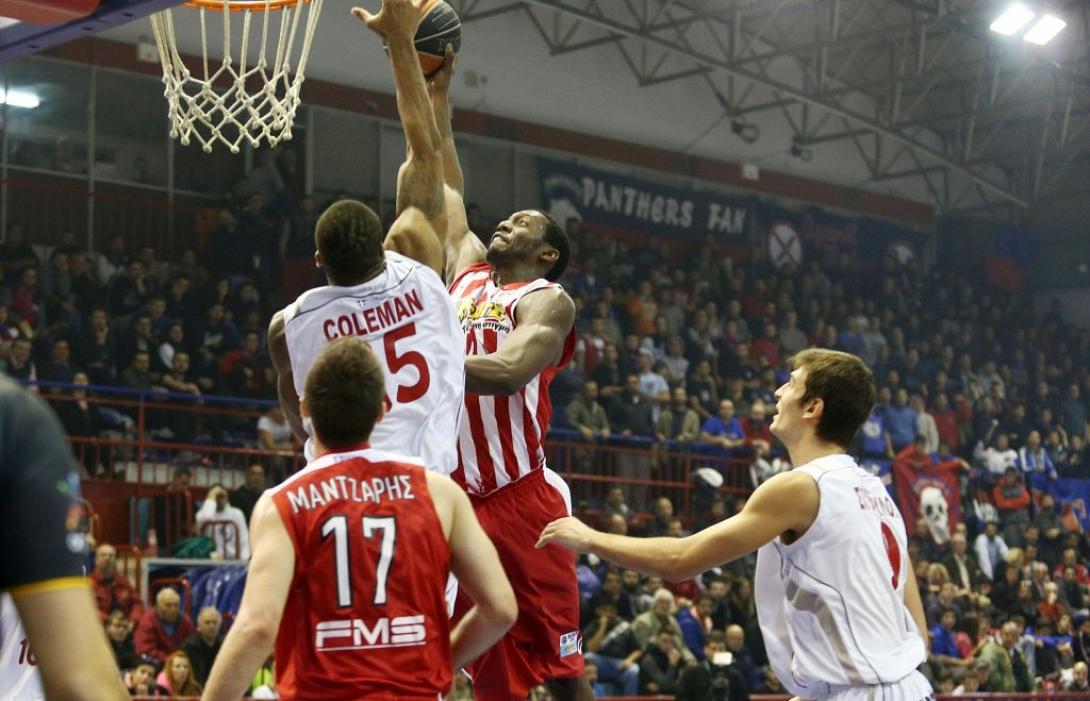 Α1 μπάσκετ: Πανιώνιος -Ολυμπιακός 56-73