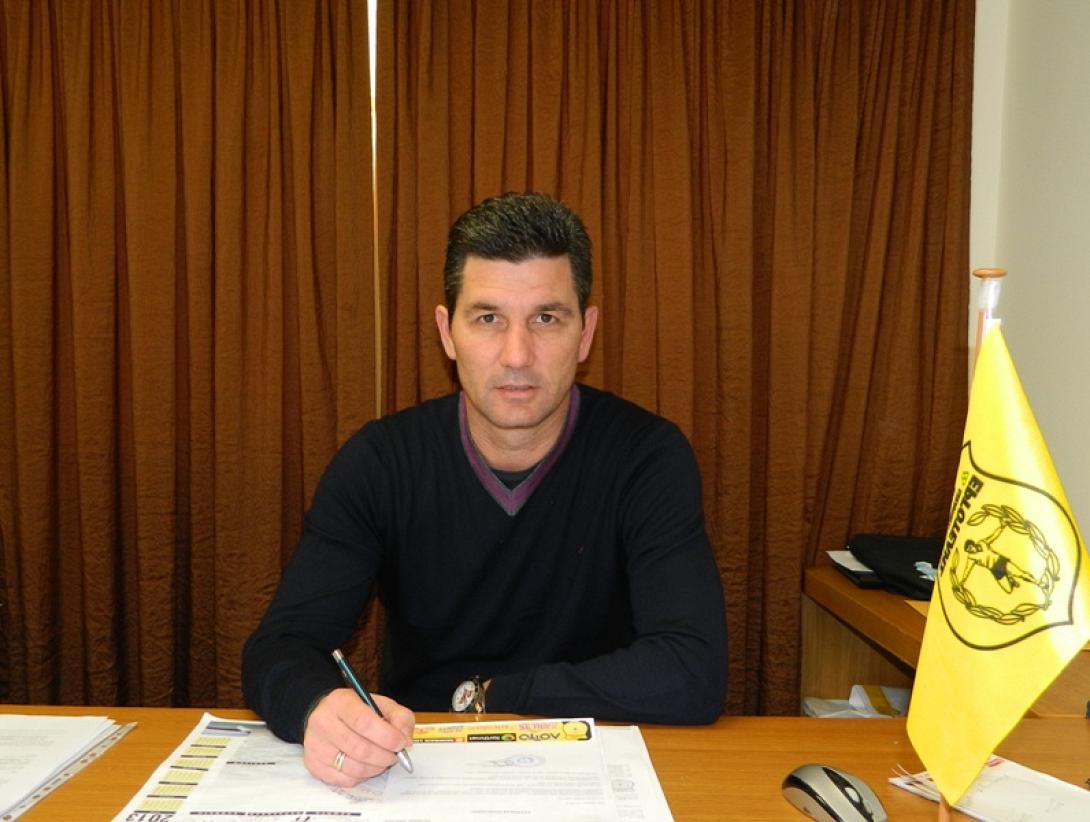 ΕΡΓΟΤΕΛΗΣ:Ανακοίνωσε Ουζουνίδη μέχρι το 2015